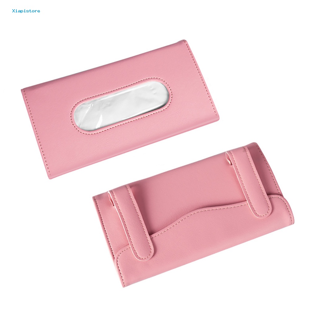 [Xiapistore] Giá Đỡ Khăn Giấy Xe Hơi Kết Cấu Mịn Nhẹ Chống Mài Mòn Tiện Lợi