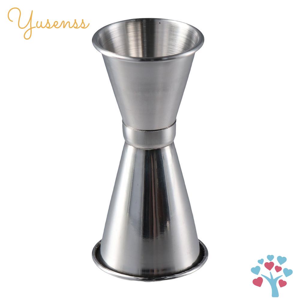 YUSENSS Double Cocktail Jigger, Shot OZ / ML Bar Đo Jigger, Đo lường bằng thép không gỉ nóng bên tro