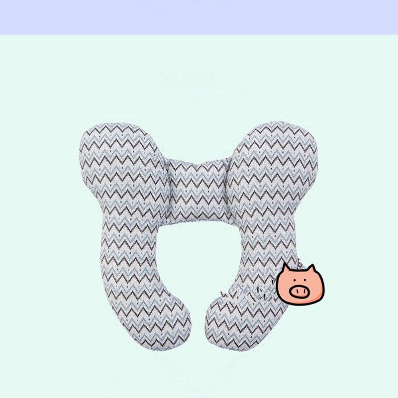 Motor budak baby carseat baby neck pillow / baby anti-shake stroller pillow / pure cotton driving pillow