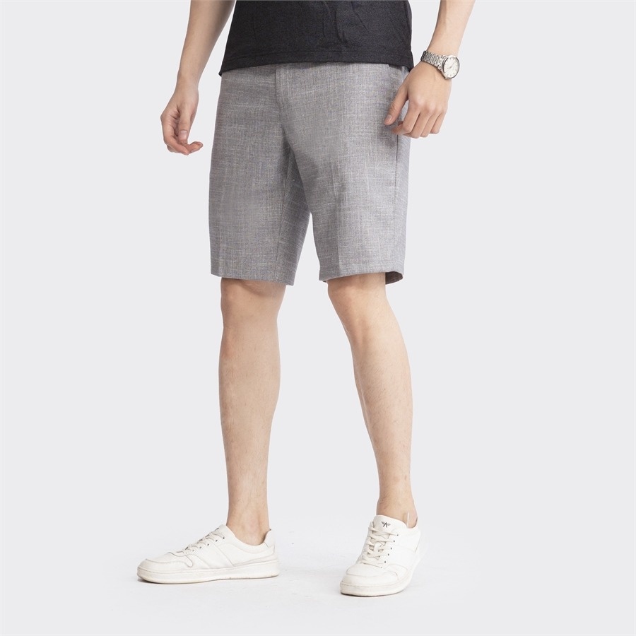 Quần short nam ARISTINO dáng Regular fit suông nhẹ, thiết kế khỏe khoắn, nam tính - ASO009S3