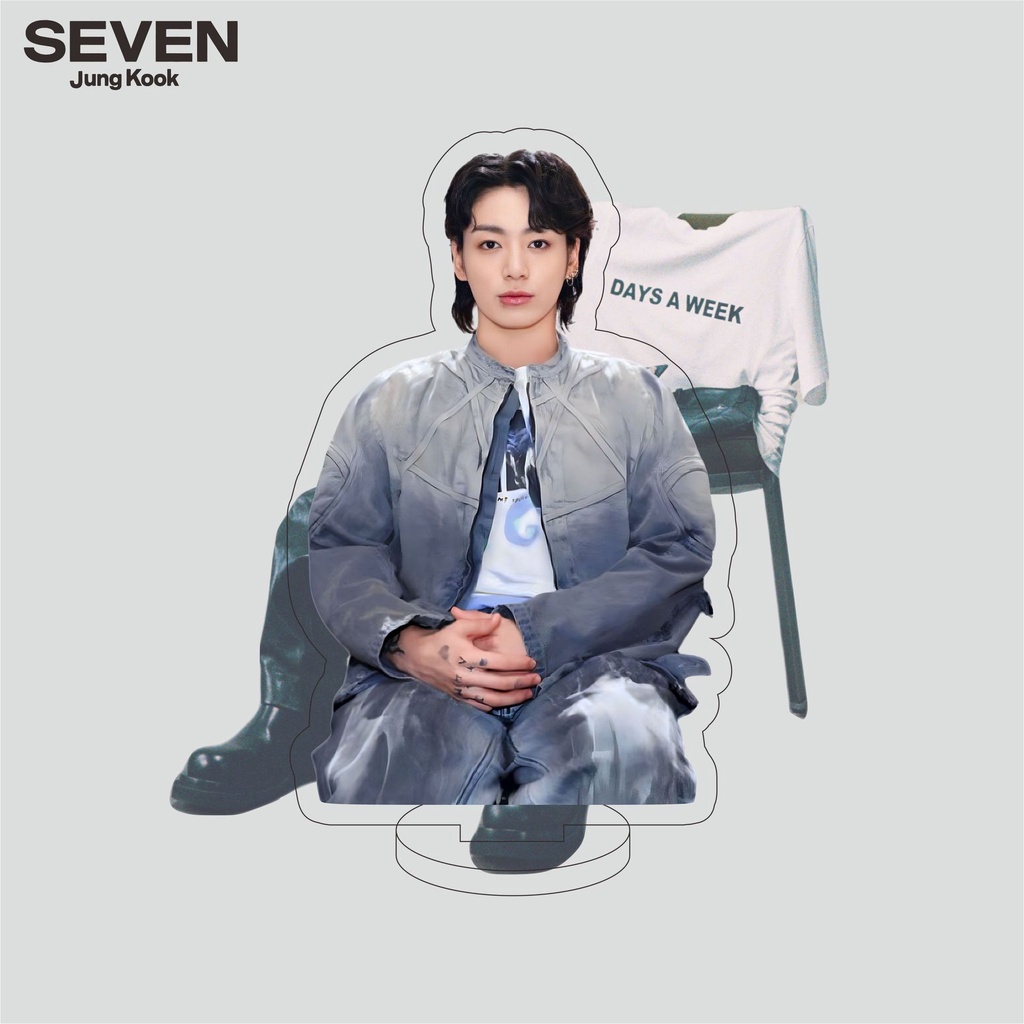 Album Jung Kook Hai Mặt Chất Liệu Acrylic Mới