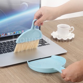 Bộ Chổi Và Đồ Hốt Rác Mini Để Bàn