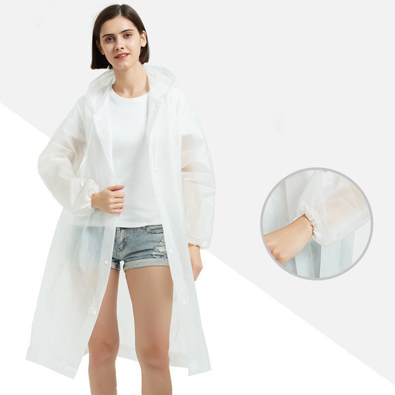 Nurgaz Áo Mưa Có Mũ Trùm Dày Dặn Không Thấm Nước Không Phai Màu Thời Trang Cho Người Lớn