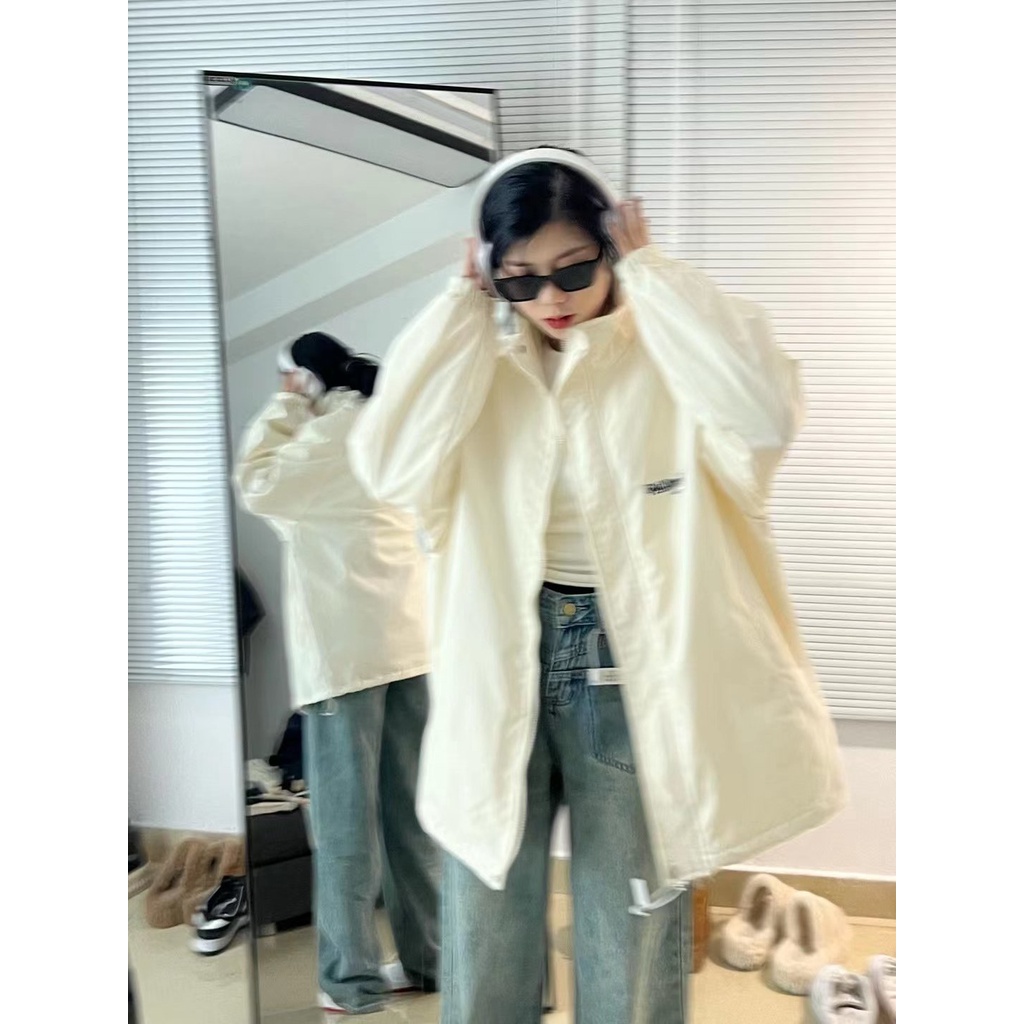 Áo Khoác Bóng Chày Cao Cấp Thêu Họa Tiết Thời Trang Xuân Thu Hàng Mới Dành Cho Cặp Đôi