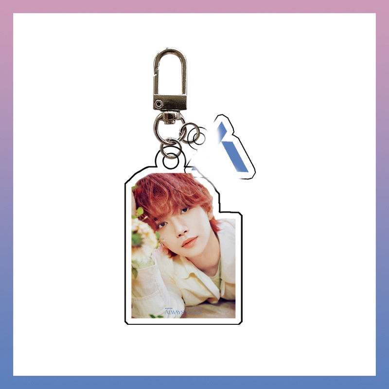 Móc Khóa Hai Mặt Bằng Acrylic In Họa Tiết Nhóm Nhạc Kpop Seventeen ALWAYS YOURTHHE8