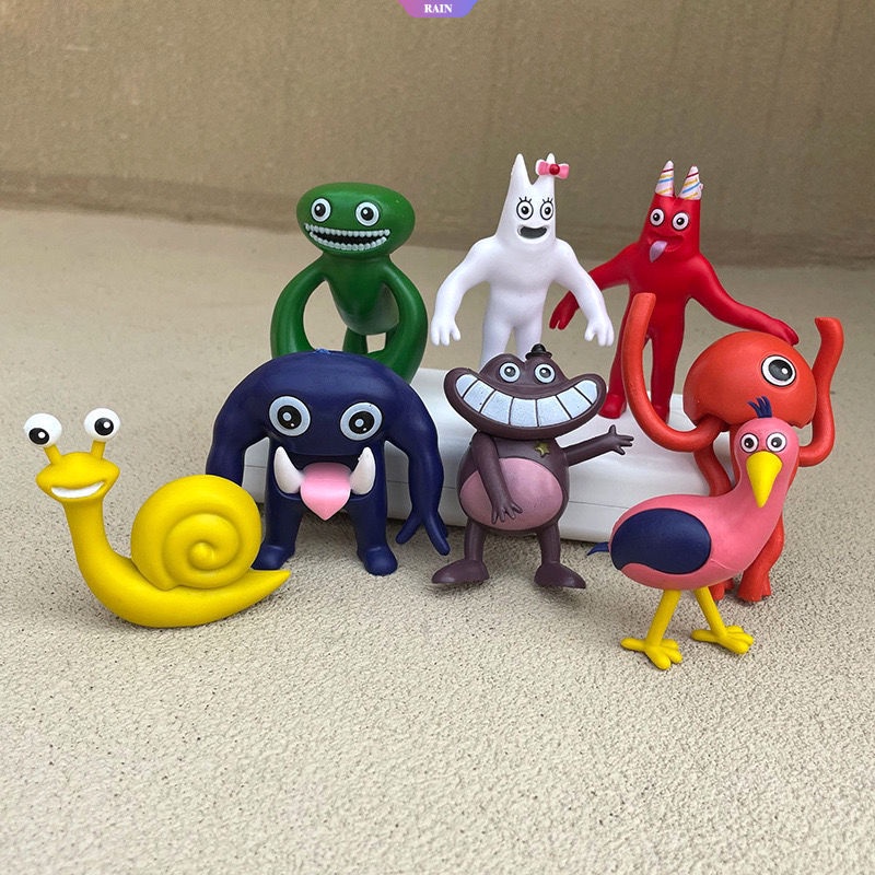 Set 8-9 Tượng Nhân Vật Anime Garten Of Banban Horror Bằng Pvc