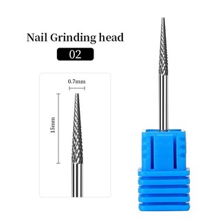 Đầu mài nhọn, mài khoé, mài da ẩn, làm sạch mặt dưới móng