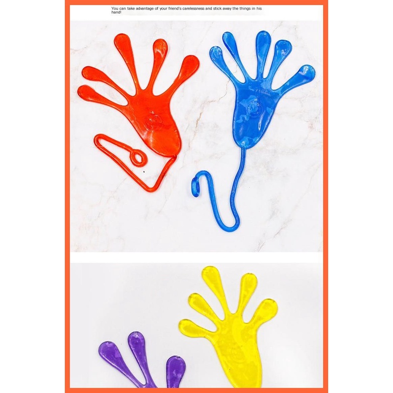 Đồ Chơi Bàn Tay Cao Su Mềm Co Giãn Di Động Vui Nhộn Giải Trí Vui Nhộn