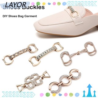 Lay khóa kim loại trang trí giày