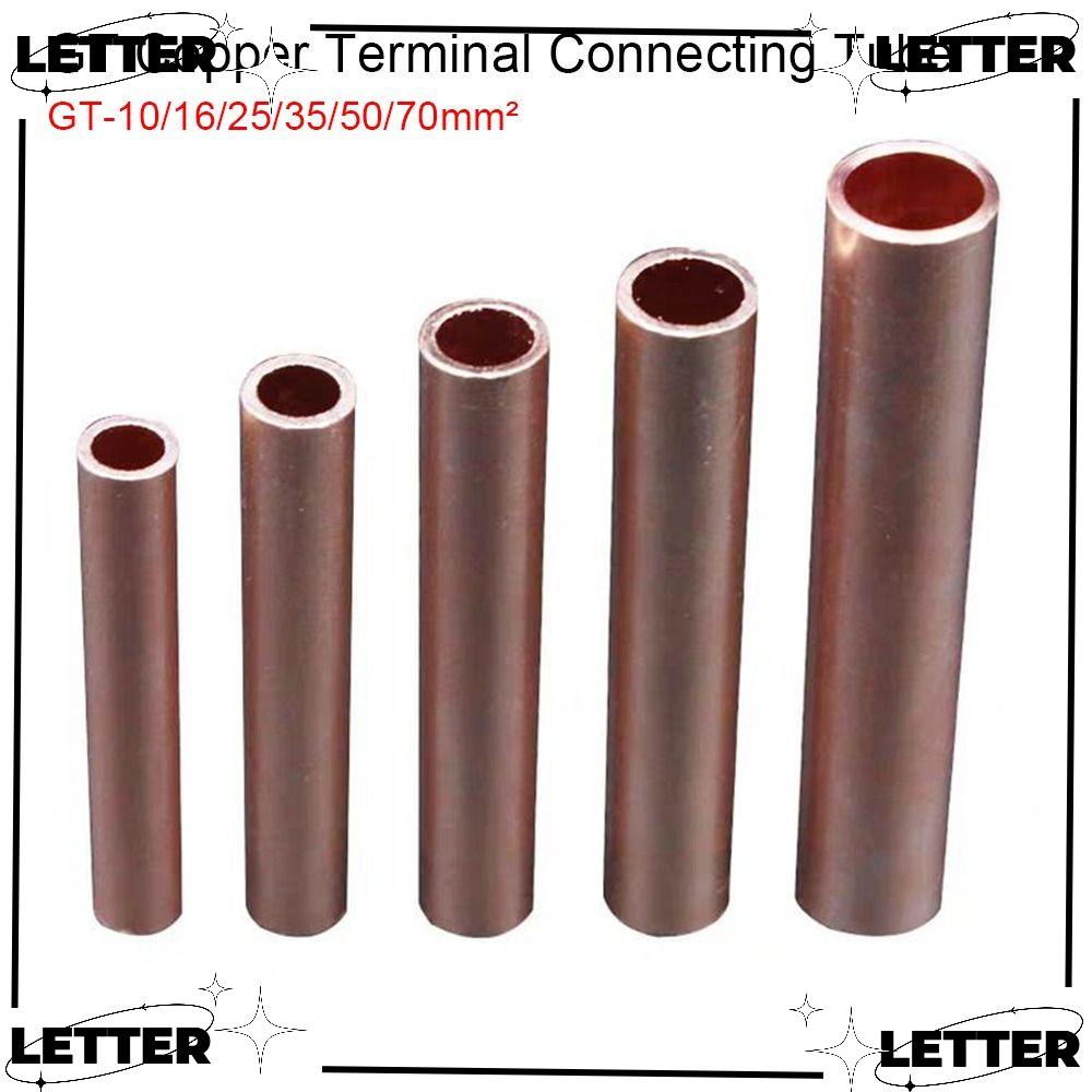 LET Đầu Nối Dây Điện Đầu Cuối GT-10 / 16 / 25 / 35 / 50 / 70 / 95 / 120mm2 Lỗ Bằng Đồng Chuyên Dụng