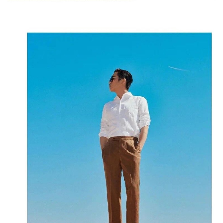 Giày Lười Da Lộn Đế Phẳng Giản Dị LPiana Chính Hãng Cổ Điển Cho Nam