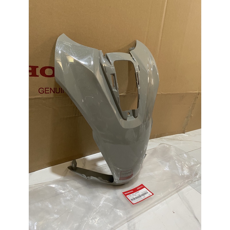 Bộ mặt nạ trước HONDA VISION năm 2022-2023 màu Xám xi măng. *NHC60P* 64302K2CV00ZP