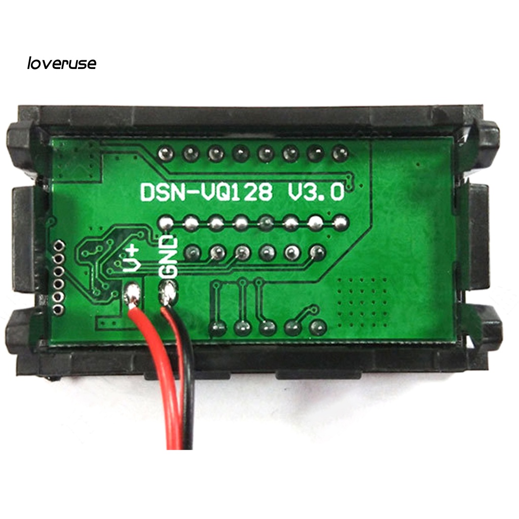 Thiết Bị Đo Dung Lượng Pin 12V-60V Màn Hình LED Hiển Thị Điện Áp Thấp 8 Chế Độ Phân Giải Cảnh Báo Công Suất Pin