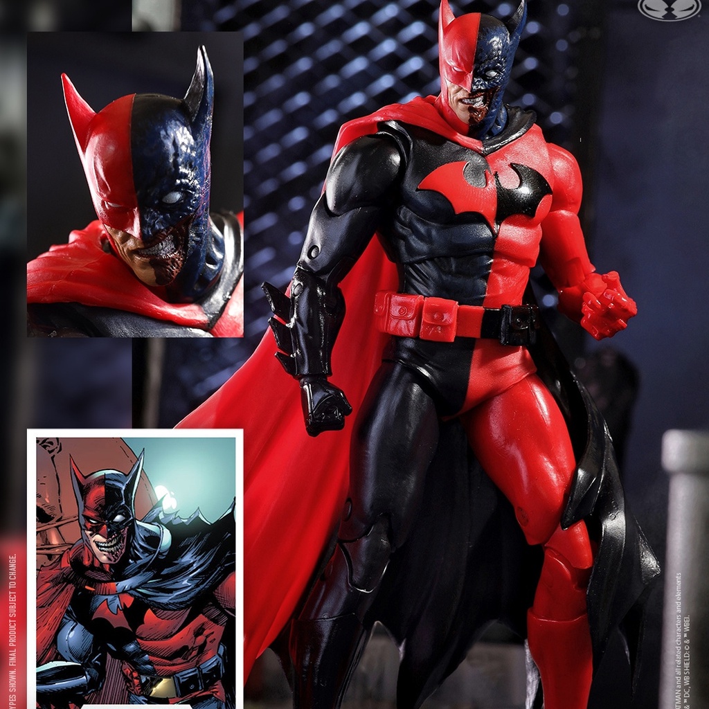 Mô Hình Nhân Vật Batman Mặc Áo Choàng Có Thể Di Chuyển 23cm