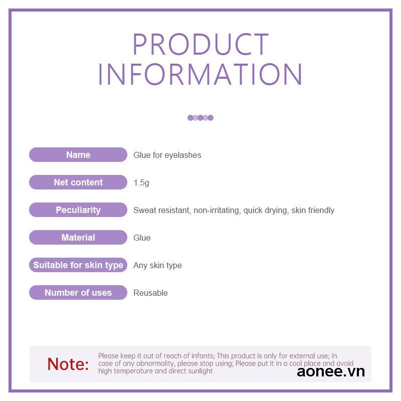 ✨✨Keo Dán Lông Mi Giả Vô Hình Tự Nhiên Không Gây Kích Ứng