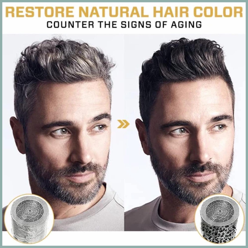 Tinh Chất Dưỡng Tóc Màu Đen Chống Gàu Cho Tóc Đen Tự Nhiên yunvn yunvn