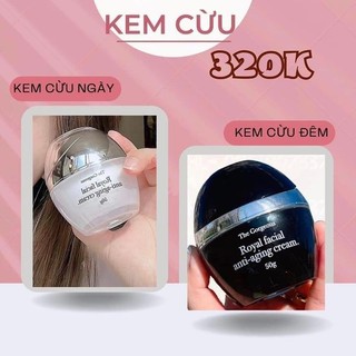 Bộ đôi Kem cừu Múi Xù Gorgeous dưỡng ẩm chống lão hóa - nâng cơ chống nắng- trắng da