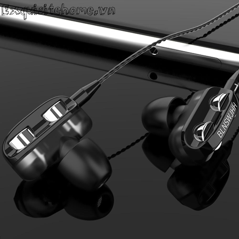 Tai Nghe Nhét Tai Có Dây A4 3.5mm Điều Chỉnh Âm Lượng Kèm Mic