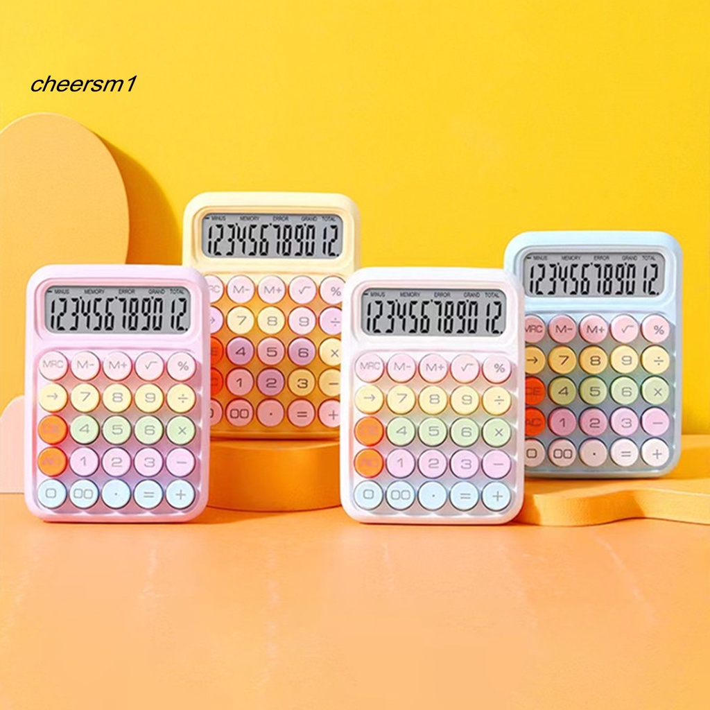 Máy Tính Cầm Tay ckekrup Màn Hình Tròn Lấy Cảm Hứng Từ Kích Thước Lớn Dễ Sử Dụng Cho Văn Phòng / Trường Học