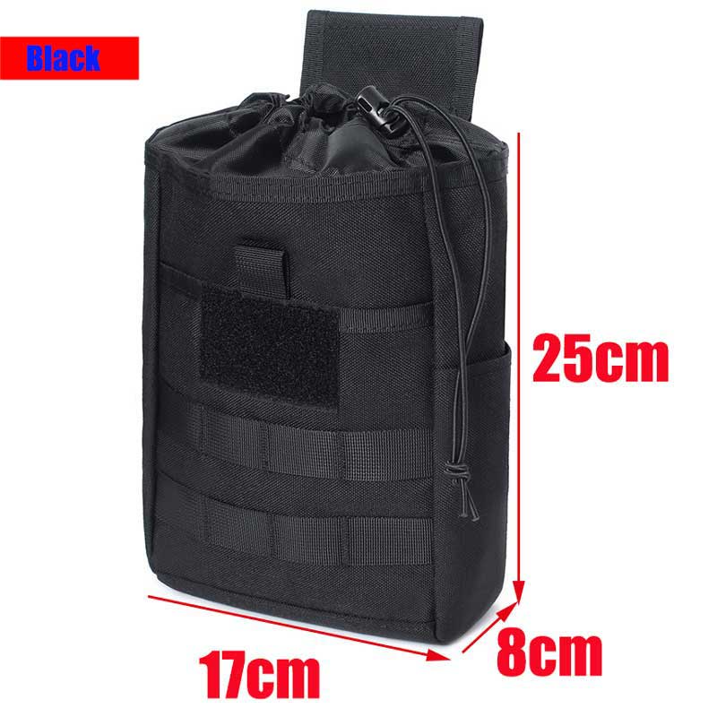 Túi Đựng Dụng Cụ Sơ Cứu Y Tế EDC Đeo Thắt Lưng Có Thể Gập Lại Tiện Dụng