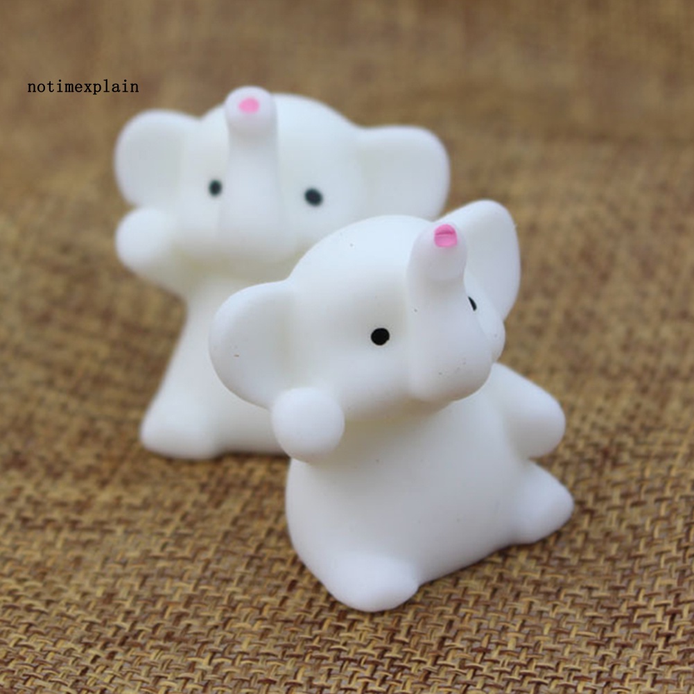 Đồ chơi squishy Giảm Stress Hình Voi Con Dễ Thương Cho Bé