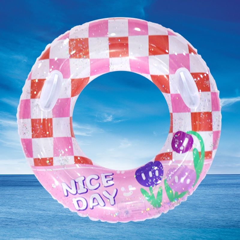 Phao Bơi Hình Nàng Tiên Cá Đính Kim Sa Lấp Lánh Cho Bé