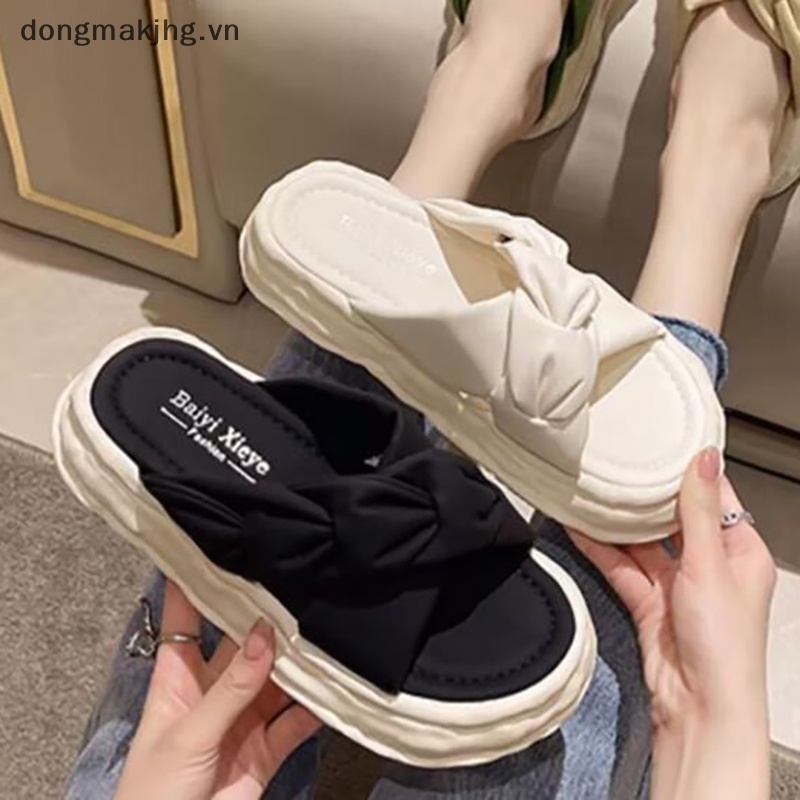 Dép Bánh Mì Đế Dày Siêu Mềm Chống Trượt Thoải Mái Cho Nữ