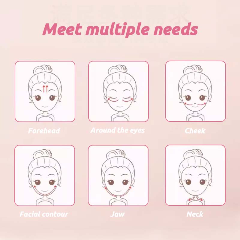 FEPO Cây Lăn Mát Xa Nâng Cơ Mặt Bằng Ngọc Bích Tự Nhiên 2 Trong 1