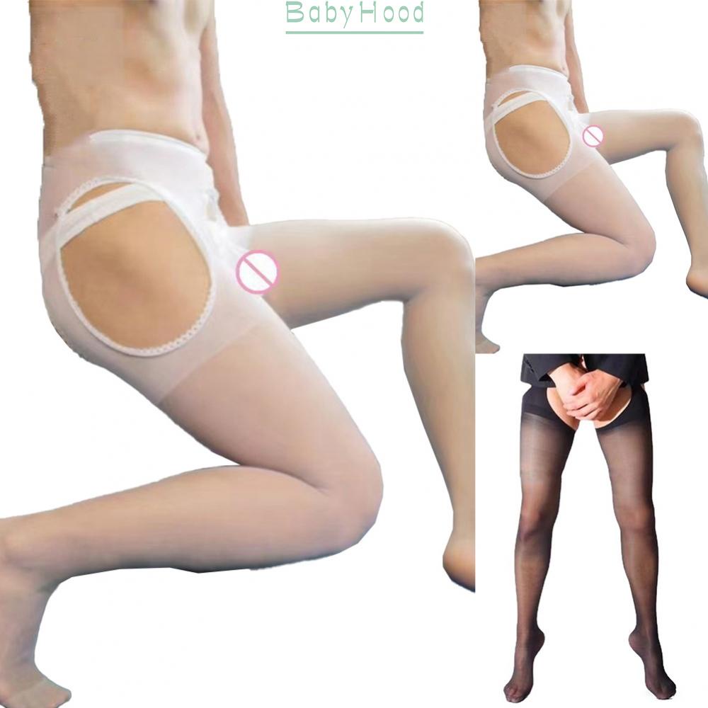 Men\'s Brief Body Stockings Classic Fishnet Free Size Hollow Out Lingerie#BBHOOD