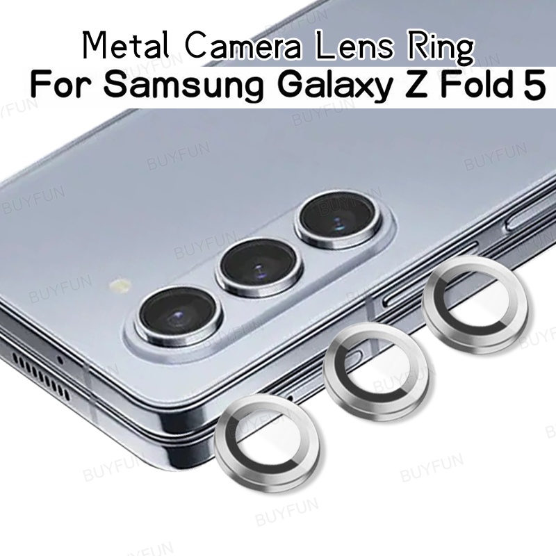 Metal Camera Ring Protector For Samsung Z Fold 5 5G fold5 Lens Cover Camera Lens Glass cap