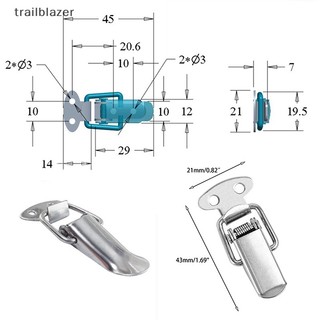 Trailblazer 4 cái duck-mouth buckle mini lock gift vali case buckles toggle hasp latch mới