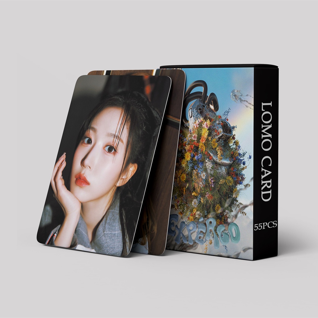 55pcs/box NMIXX EXPERGO Photocards MINI 1ST ALBUM Lomo Cards Love Me Like This Kpop Postcards LETAOTAO2023
