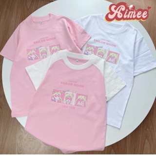 Áo baby tee Sailor Moon dễ thương chất cotton 100%