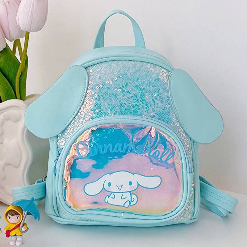 Ba Lô Đeo Vai Đa Năng Sức Chứa Lớn In Hình Gany Sanrio Kuromi Cinnamon Hello Kitty Cho Học Sinh