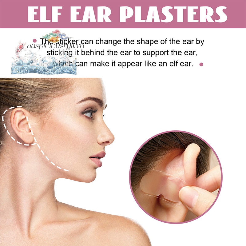 Set 1 18 / 30 Miếng Dán Đứng Cố Định Tai Hình Dáng Độc Đáo