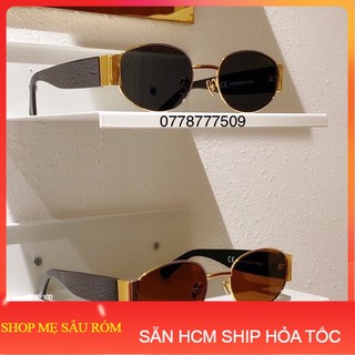 Kính Mát Gọng Oval Nhỏ Retro Ulzzang Hiphop Kiểu Đường Phố Thời Trang 2020 Cho Nam Và Nữ