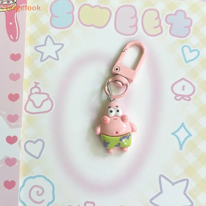 Móc Khóa Hình Sao Biển SpongeBob Dễ Thương Sáng Tạo
