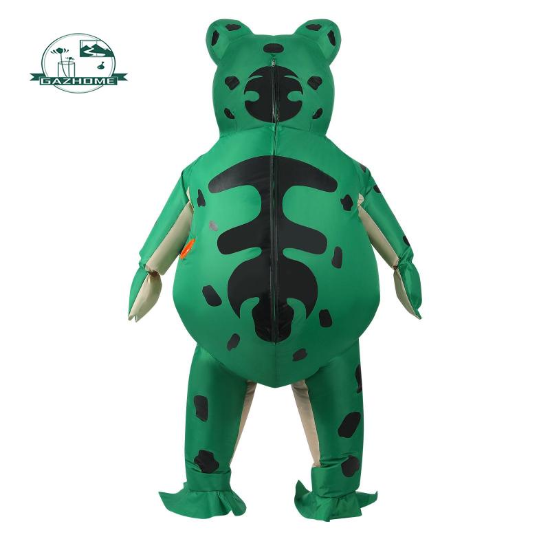 Bộ Đồ Bơm Hơi Hóa Trang Chú Ếch Hoạt Hình Cho Người Lớn Và Trẻ Em
