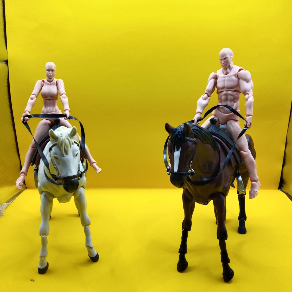 Mới Đồ trang trí Ngựa Trắng Nâu Trang Trí