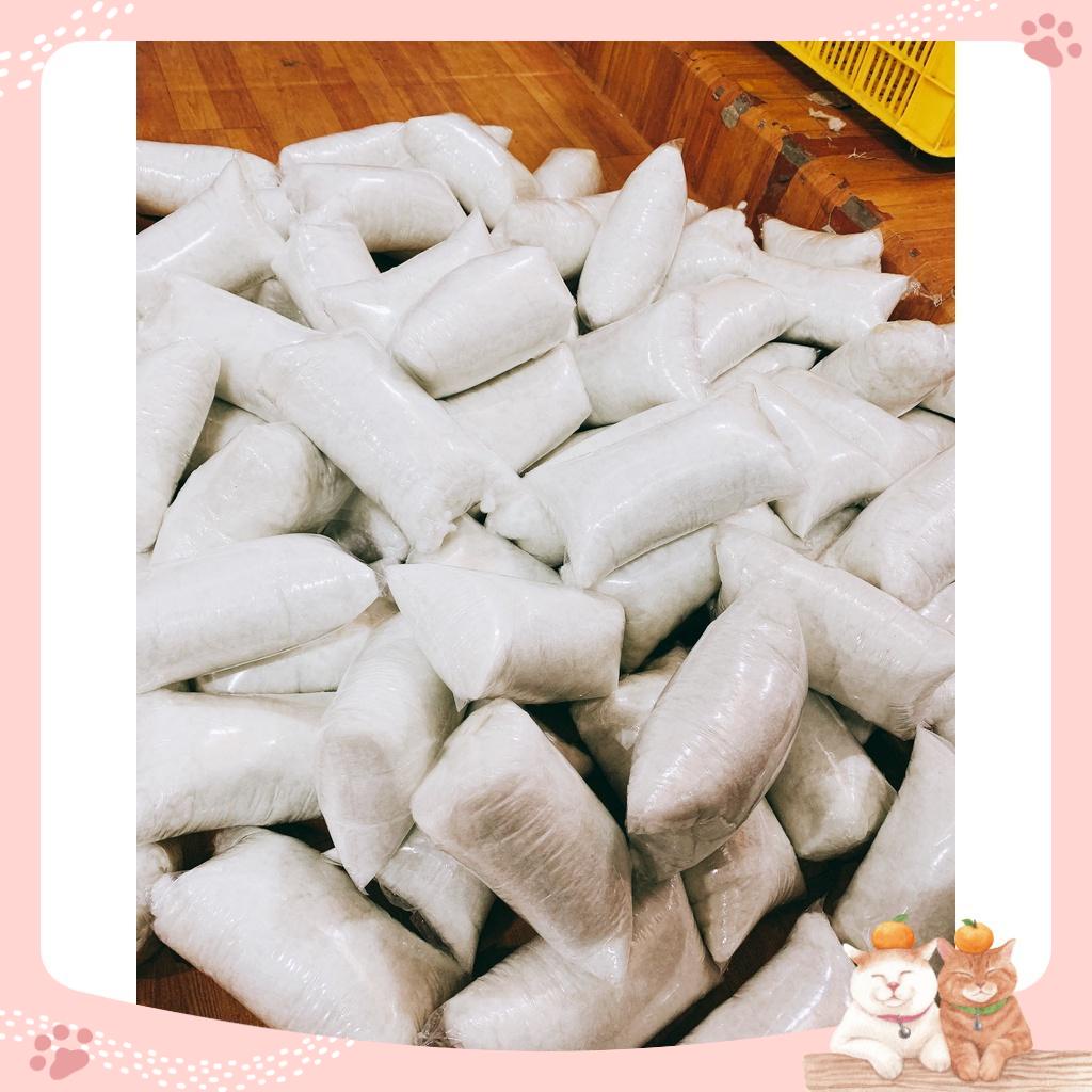 Bông gòn bi, bông hạt nhồi thú 100g - nhồi thú đan, thú móc và các loại thú bông