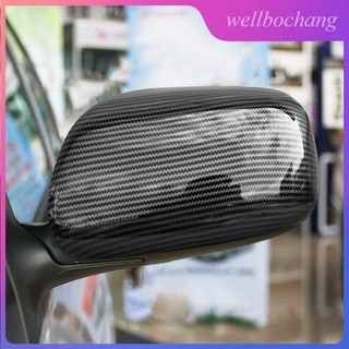 Ốp gương chiếu hậu họa tiết sợi carbon cho xe hơi toyota vios 2002-2006 vios xp40