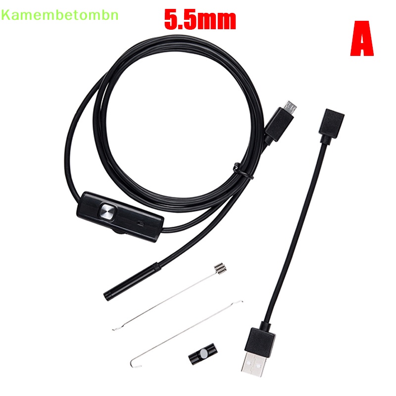 Camera nội soi mini kamembbn camera usb 7mm / 5.5mm cho android inspection borescope vn