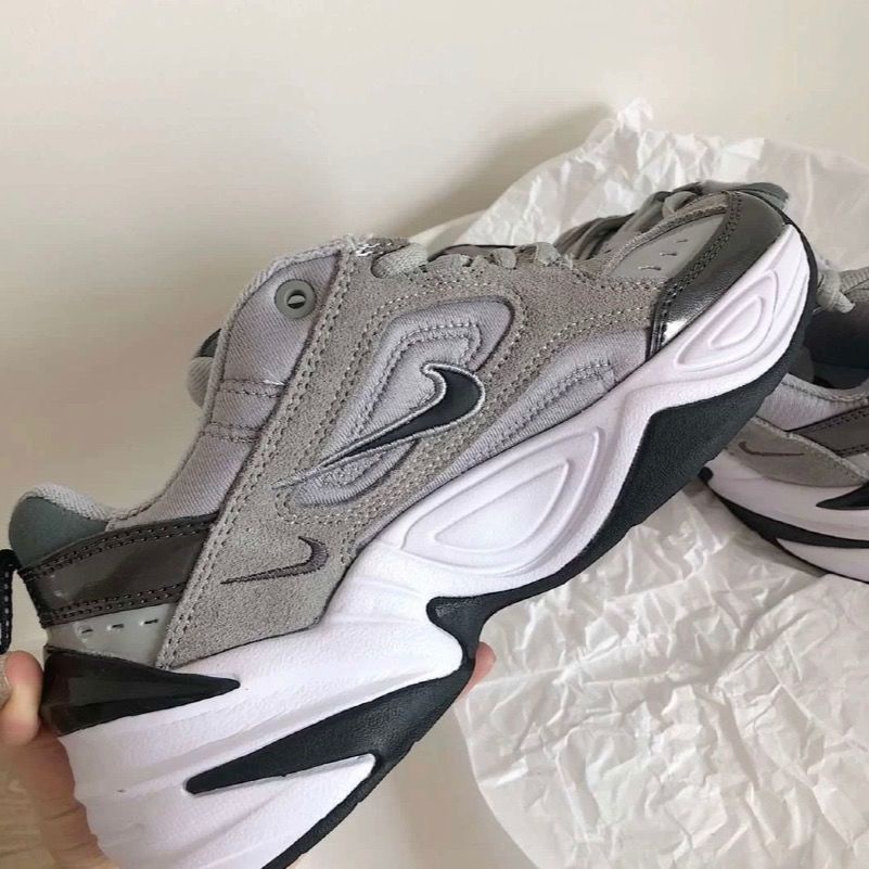 Giày bố m2k dòng sen giày nam cặp đôi phong cách nữ sinh đa năng nhẹ nhàng giày chạy bộ thông thường đế dày giày nữ nâng cao