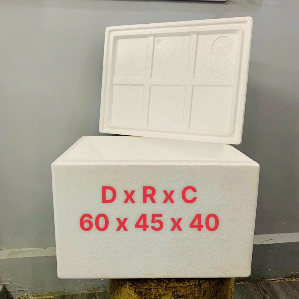 Thùng xốp đóng hàng số 82 không dán keo STH247