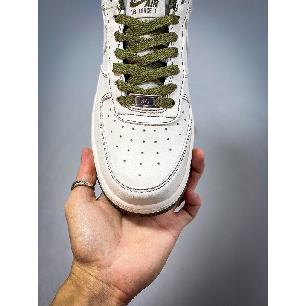 Undefeated x nk air force 1 low beige white green casual shoes un1315-600 36-45