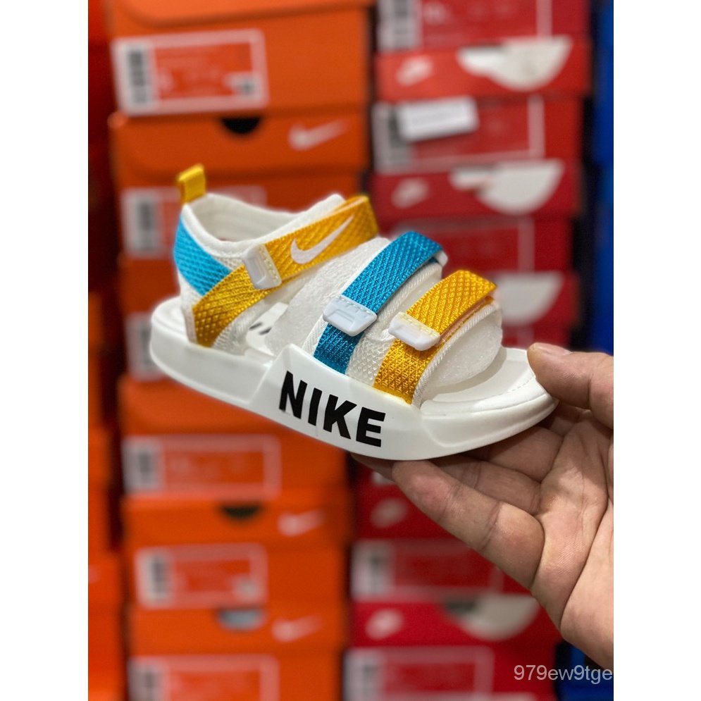Onx5 11 * hàng sẵn sàng * dép ba sọc nike thời trang hàn quốc cho bé trai bé gái