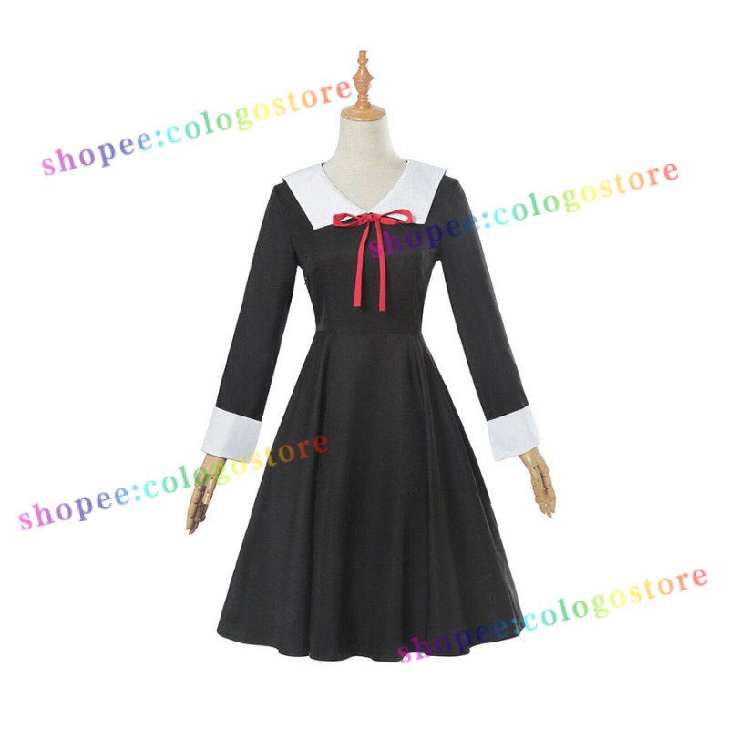 Shinomiya kaguya fujiwara chika cosplay trang phục anime kaguya-sama: love is war trang phục cosplay đồng phục tóc giả phụ nữ trung học cô gái ăn mặc trang phục halloween