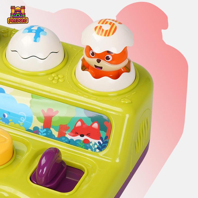 Predolo búa đồ chơi đếm phản xạ ẩn và tìm kiếm đào tạo quà tặng sinh nhật cho trẻ em