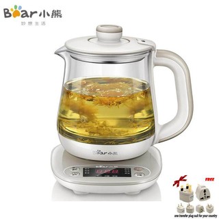 Bear ysh-a08u6 văn phòng ấm đun nước điện thủy tinh dày 0,8l nồi sức khỏe mini đa chức năng