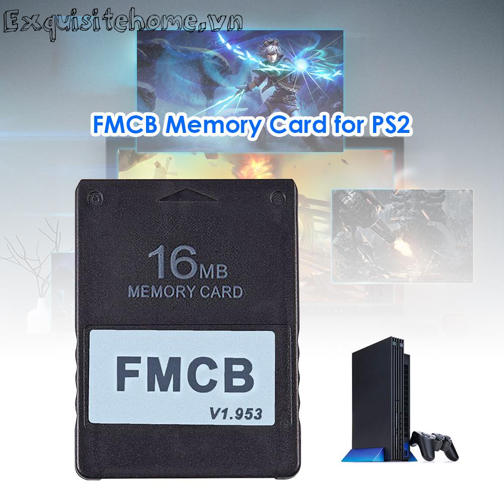 Thẻ mcboot miễn phí fmcb v1.953 cho thẻ nhớ sony ps2 8mb / 16mb / 32mb / 64mb